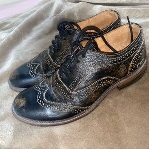 Bed Stu Oxfords Lita Black Lux